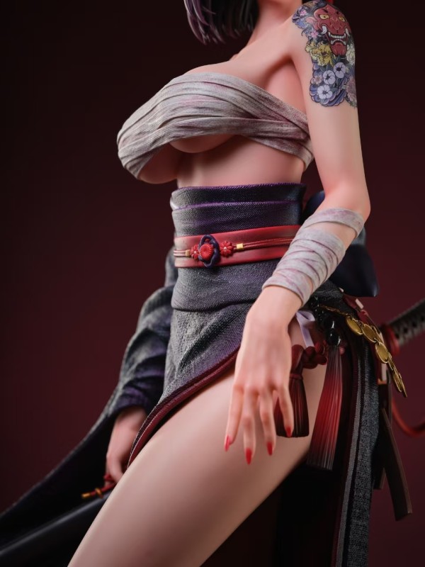 Gravity Toys Oiran the other shore Hot Sexy 1/4 Statue